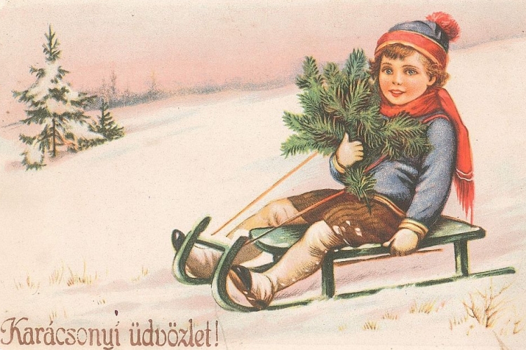 Régmúlt karácsonyok, nosztalgikus képeslapok