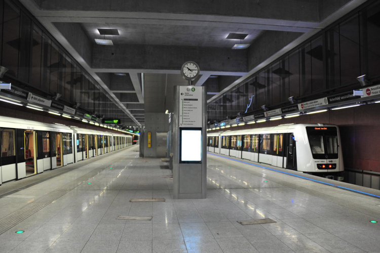 Naponta százezren utaznak a 4-es metróval