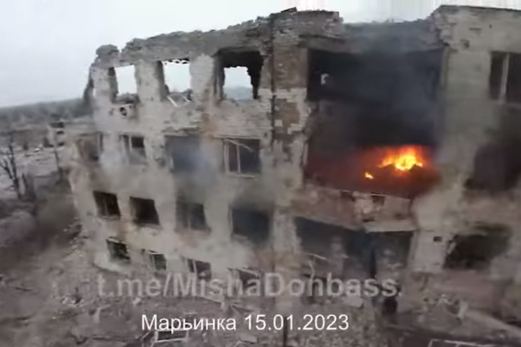 Drámai drónfelvétel került fel a videómegosztóra a háború pusztításáról