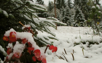 Székelyföldön lehullt az első hó, Románia déli részén árvízriadó van