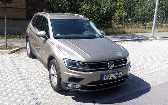 Padlógázzal a jövőbe – VW Tiguan 2.0 Highline