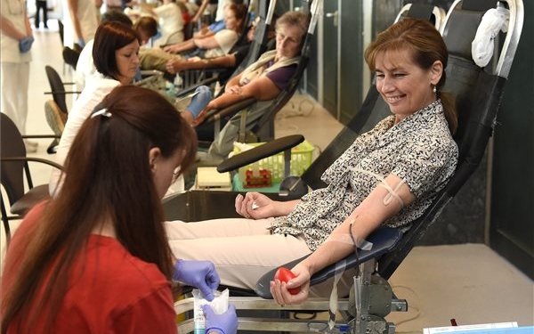 Az önkéntes véradók nélkül lehetetlen lenne a biztonságos vérellátás 