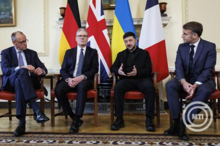 Ukrajnai háború - Brit-ukrán-német-francia csúcstalálkozót tartottak Londonban